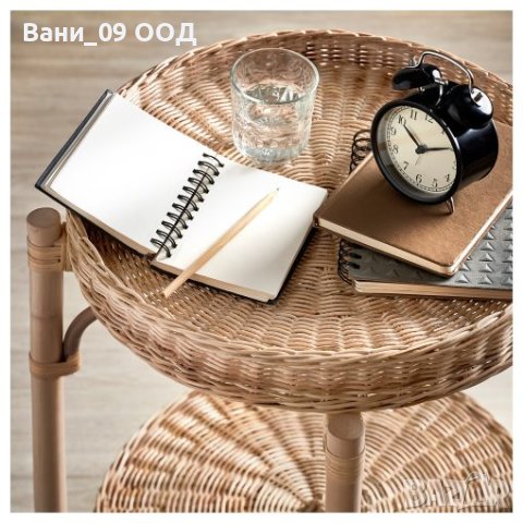 Ратаново нощно шкафче , снимка 2 - Шкафове - 40442046