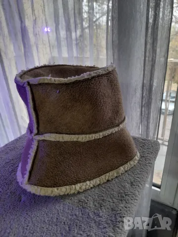 Поларена зимна шапка идиотка, снимка 2 - Шапки - 47977660