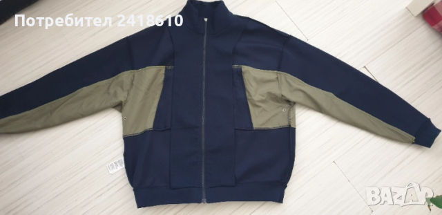 Lacoste Full Zip Pique Cotton Loose Fit Mens Size M НОВО! ОРИГИНАЛ! Мъжко Горнище с цял Цип!, снимка 12 - Спортни дрехи, екипи - 51706542
