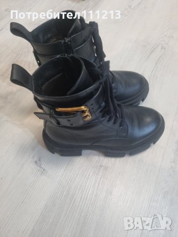 естествена кожа дамски боти, снимка 10 - Дамски боти - 43250154