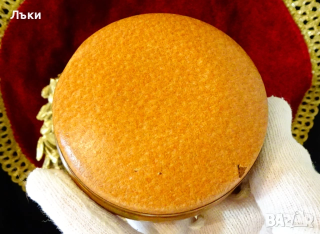 Френски механичен часовник,будилник Jaz,рубини,кожа. , снимка 7 - Антикварни и старинни предмети - 53249622