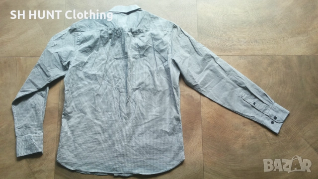 G-Star COMFORT SP BAKERO CHECK Shirt размер M / L мъжка еластична риза 9-63, снимка 3 - Ризи - 52159865