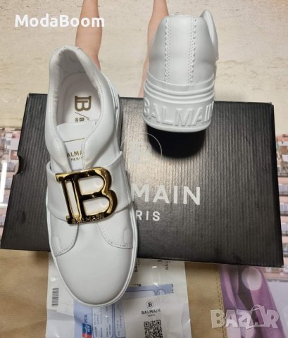 💥Balmain два цвята дамски обувки💥, снимка 3 - Маратонки - 44123886