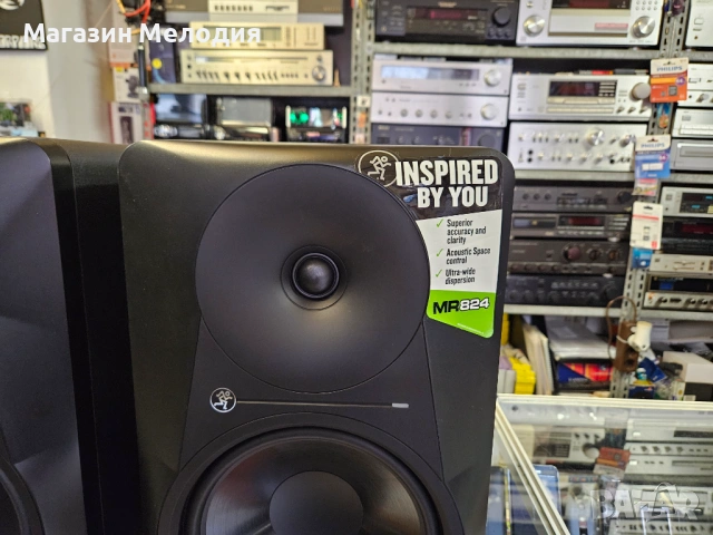Активни тонколони Mackie MR824 8" активен студиен монитор. Двете за 455 евро. НОВИ., снимка 6 - Тонколони - 53243286
