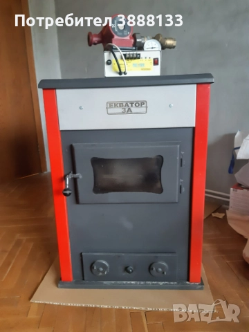 камина на твърдо гориво ЕКВАТОР 3 А