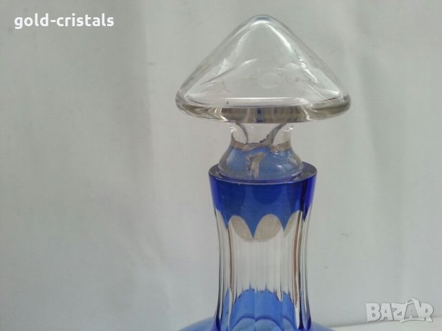  кристална гарафа , снимка 4 - Антикварни и старинни предмети - 26685516
