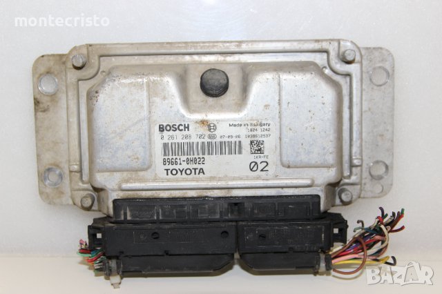 Моторен компютър ECU Toyota Aygo (2005-2012г.) 0261208702 / 0 261 208 702 / 89661-0H022 / 896610H022