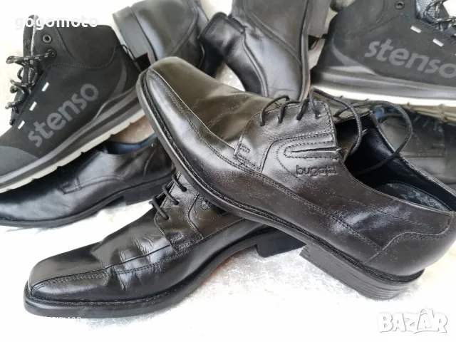 мъжки обувки BUGATTI original, 💯% висококачествена естествена кожа, N -40-41, снимка 4 - Ежедневни обувки - 50153258