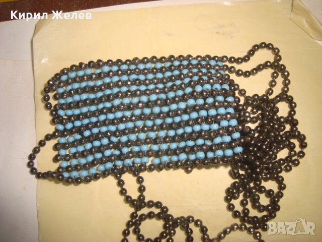 ВИНТИДЖ МЪНИСТЕНА МЕТАЛНА ОГЪРЛИЦА МНОГО СТИЛНА и КРАСИВА 19160, снимка 7 - Колиета, медальони, синджири - 34896199