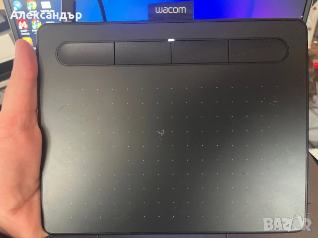 Графичен таблет Wacom Intuos CTL-4100 без писалка, снимка 3 - Таблети - 52545675