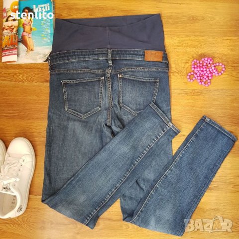 Дънки за бременни H&M MAMA Slim High Rib размер 38, снимка 1