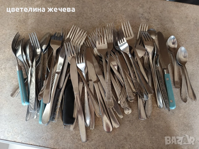 Прибори за хранене , снимка 2 - Прибори за хранене, готвене и сервиране - 53477540