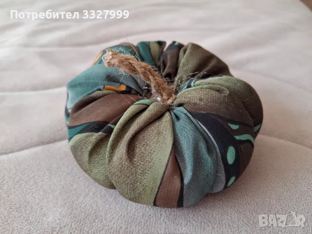 Тиква от плат за Хелоуин, снимка 14 - Декорация за дома - 42325485