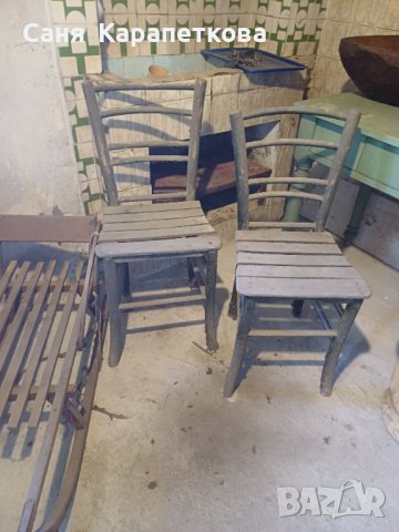 Дървени столове, снимка 3 - Столове - 43058963