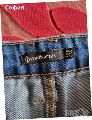 Дънкова пола Stradivarius, снимка 3 - Поли - 38781928