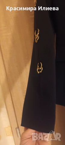 Елегантно черно сако на Kensol , снимка 7 - Сака - 52544677