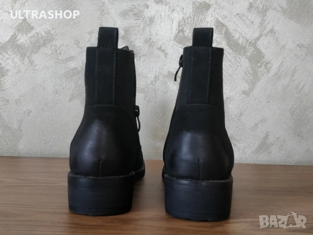 Дамски велурени боти 37 size , снимка 4 - Дамски боти - 51150443