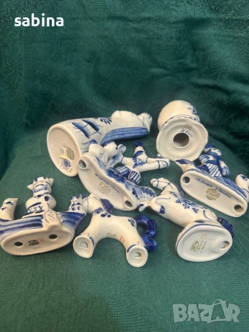 Руски фигурки/статуетки Гжел/Гжель, снимка 2 - Колекции - 52253793