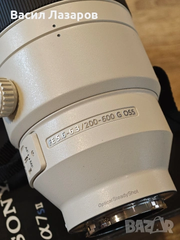 Фото апарат SONY A7S2 с обектив SONY FE 5.6-6.3/200-600 G OSS, снимка 5 - Фотоапарати - 53201740