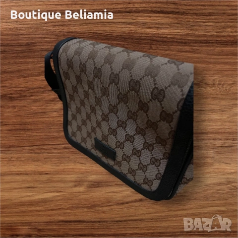 Мъжка Чантичка Gucci от Еко Кожа , снимка 3 - Чанти - 53102440
