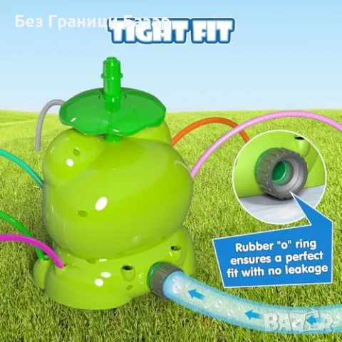 Нова Градинска водна игра с въртящи струи и летящи топки – Идеален за двор, снимка 7 - Градински мебели, декорация  - 49290447