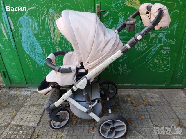 Детска количка Baby Merc Faster Style 3 + аксесоари, снимка 4 - Детски колички - 38370954