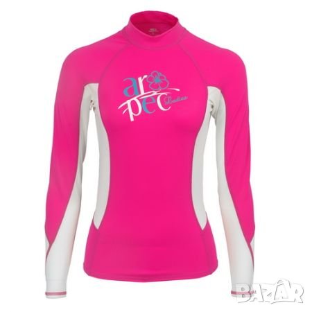 Дамска блуза с ултравиолетова защита и дълъг ръкав Aropec Myth Pink, снимка 1 - Водни спортове - 33385095