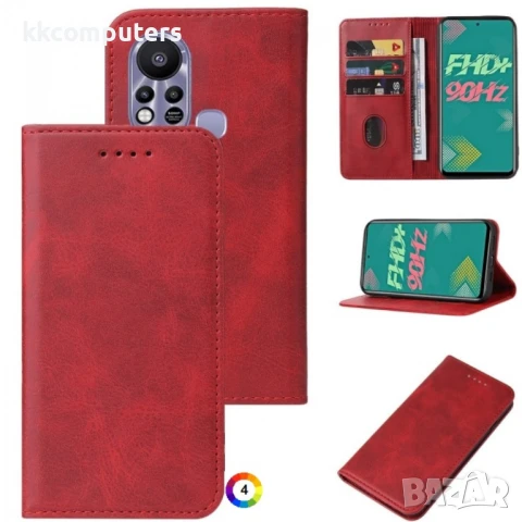 Infinix Hot 11s Magnetic Wallet Калъф и Протектор, снимка 4 - Калъфи, кейсове - 51274082