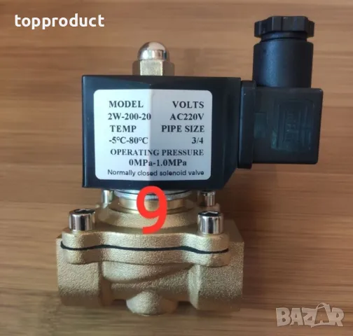 Соленоид вентил, магнет вентил, електромагнитен клапан