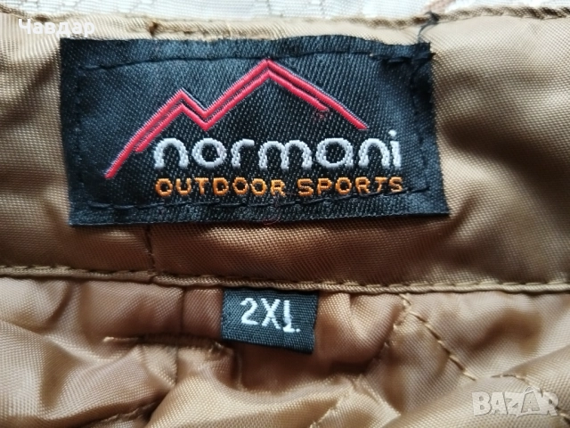 Зимен карго панталон NORMANI, модел BDU - размер XXL, снимка 8 - Панталони - 52410597