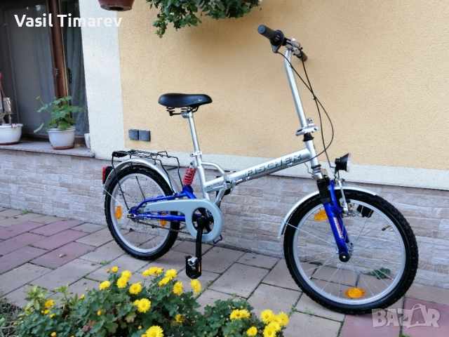 Сгъваем fischer 20 * Двойно окачване! НОВО!! , снимка 13 - Велосипеди - 52559948
