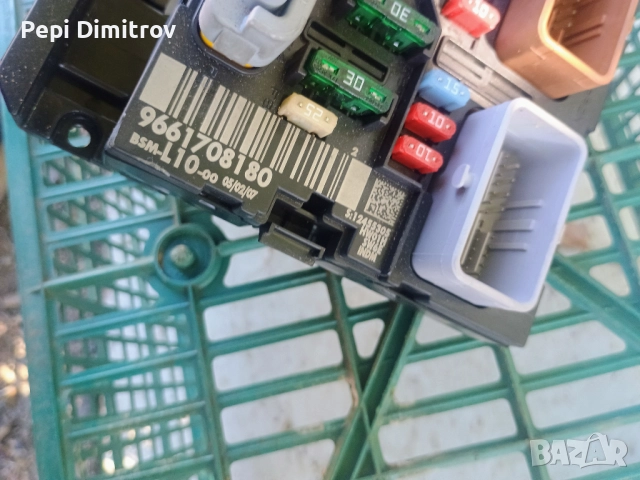 Контролен Модул (Бушонно Табло BSI / BSM ) за Citroen , Peugeot - 9661708180, снимка 5 - Части - 51695110