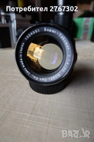 Super Takumar 50mm f1.4 lens. 8 elements. M42 mount., снимка 3 - Обективи и филтри - 53441509