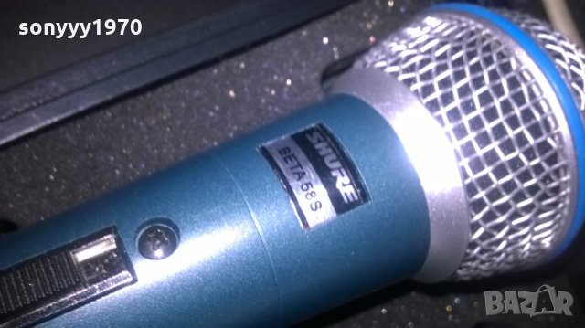 вокален микрофон shure-BETASM58S-жичен качествен, снимка 2 - Микрофони - 26333295