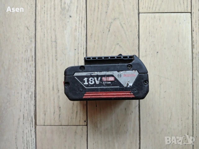 Bosch Professional 18V 5A батерия оригинална , снимка 3 - Винтоверти - 53517326