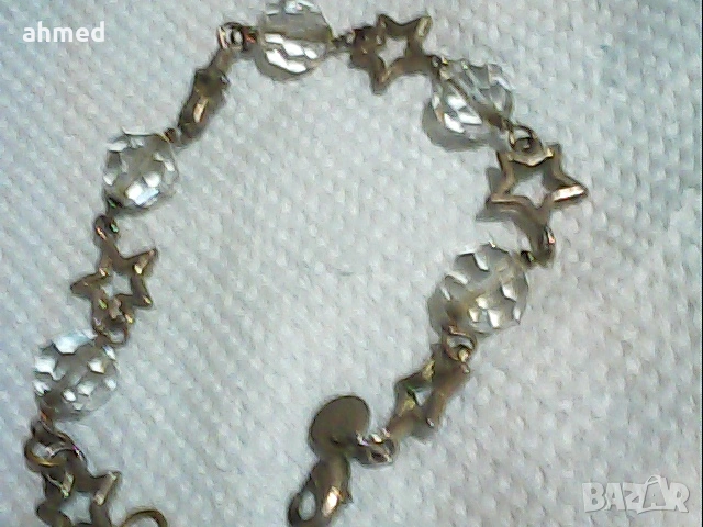 красив сребърна гривна проба 925