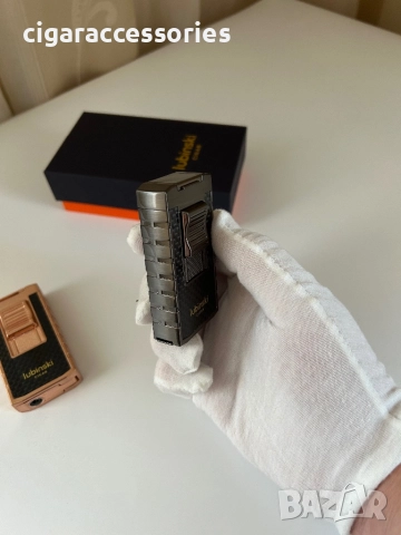 Запалка Lubinski с двоен пламък и вграден пънч, снимка 8 - Запалки - 52812874