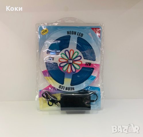 Лед лента Neon Flex 5 метра, снимка 2 - Лед осветление - 43297054