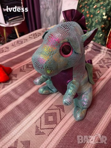 Голям плюшен пъстър Дино, снимка 2 - Плюшени играчки - 43439110