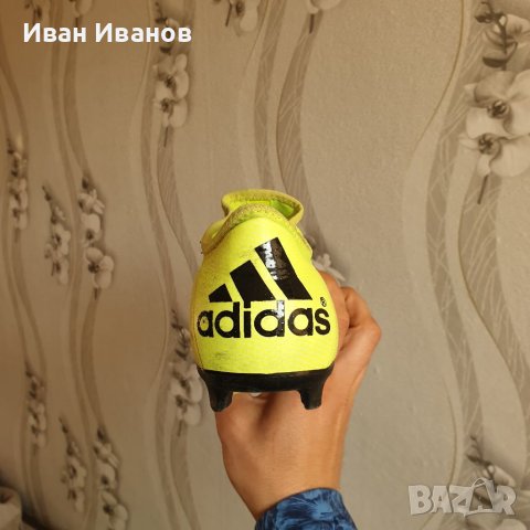 професионални бутонки  adidas X 15.1 FG/AG   номер 43,5-44, снимка 13 - Футбол - 40312495