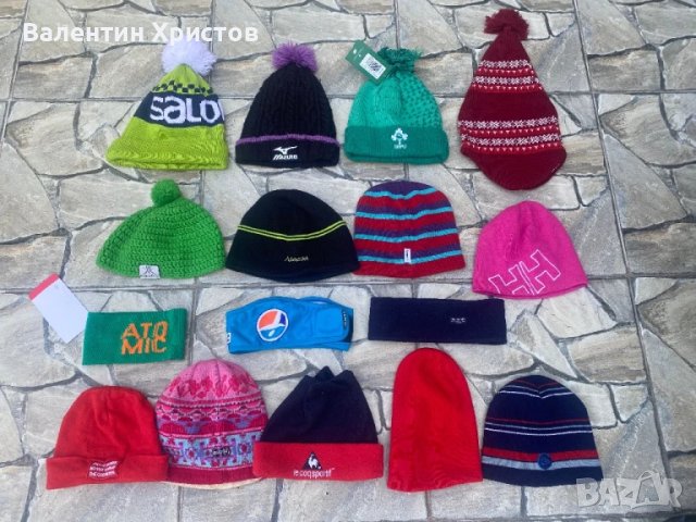 шапки различни видове разпродавам ниски цени 10лв за брой
