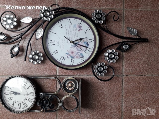 Часовници,метал,ретро, снимка 3 - Стенни часовници - 29018421