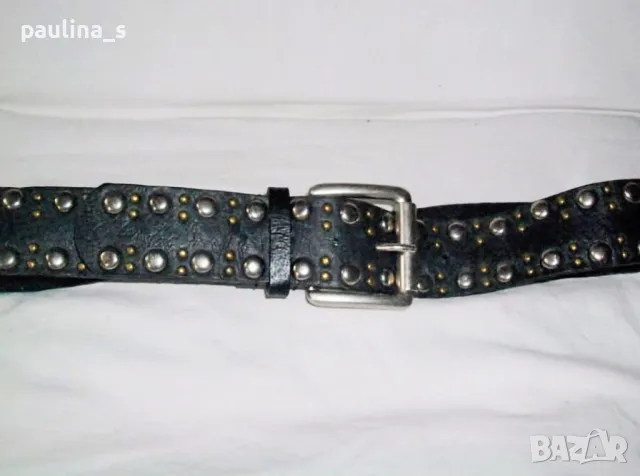 Три броя / Естествена кожа / Дизайнерски винтидж колан "Tiger", "Pieces" и "Levi's" , снимка 10 - Колани - 28132602