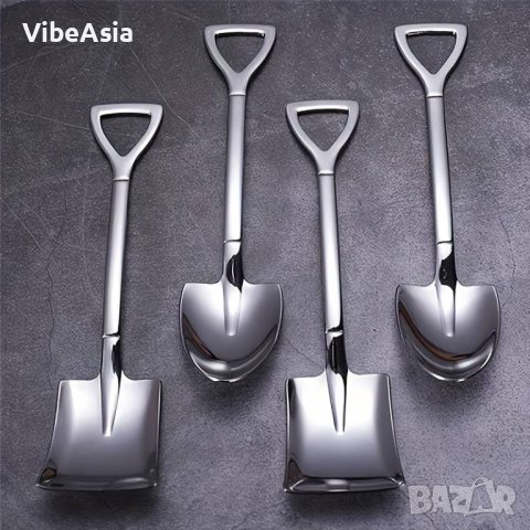 Комплект 4 бр. малки лъжички/Арт лъжици