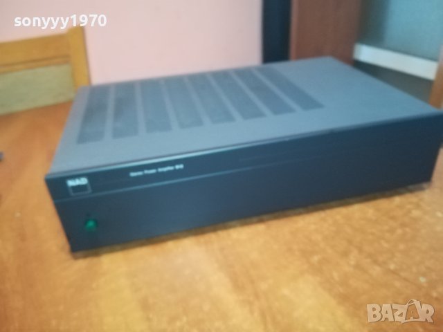 NAD POWER AMPLIFIER-ВНОС SWISS 2012230802, снимка 2 - Ресийвъри, усилватели, смесителни пултове - 43483472