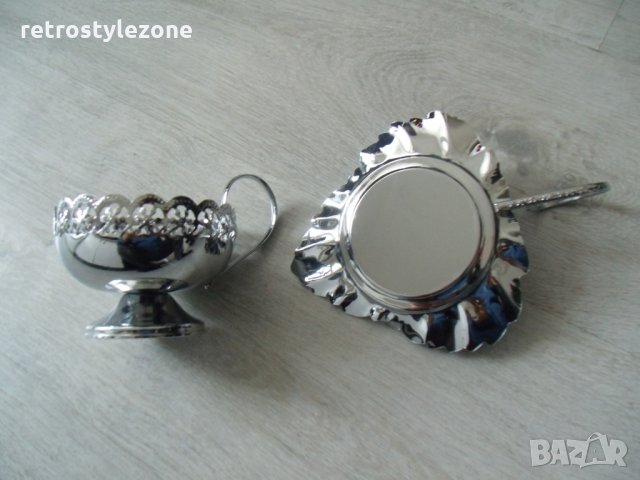 № 4130 стари малки метални английски съдове   , снимка 2 - Други ценни предмети - 28428296