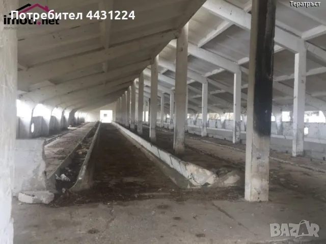 Две складови помещения с прилежащ терен, 7457 м2 Добрич област, с.Божурец, снимка 2 - Парцели - 49710868