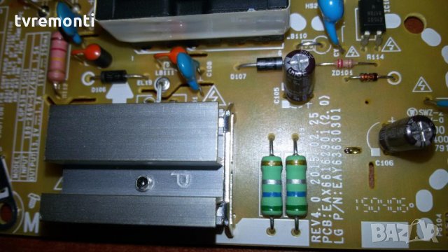 Power board EAY63630301 EAX66162901, снимка 2 - Части и Платки - 27168719