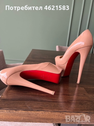 Обувки, снимка 3 - Дамски обувки на ток - 52035649