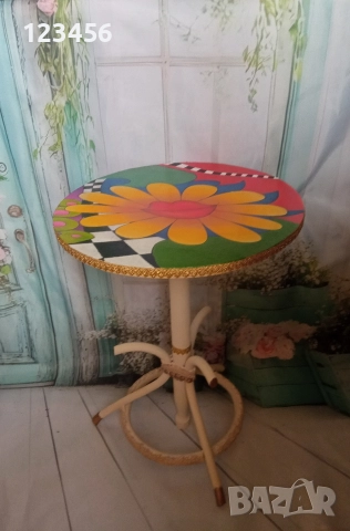 Артистична масичка , снимка 2 - Маси - 52934609